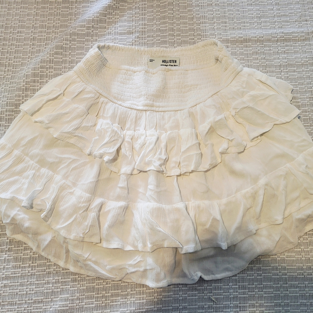 Hollister Ultra Hi-Rise Skirt White